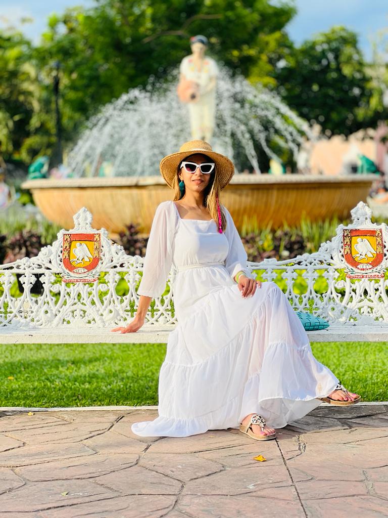 Affordable outfit idea 2 - Maxi dress from Myntra