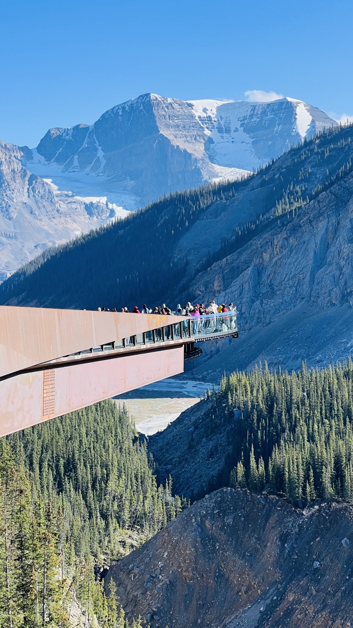 Columbia Skywalk - Day 2 of the 4 days in Banff