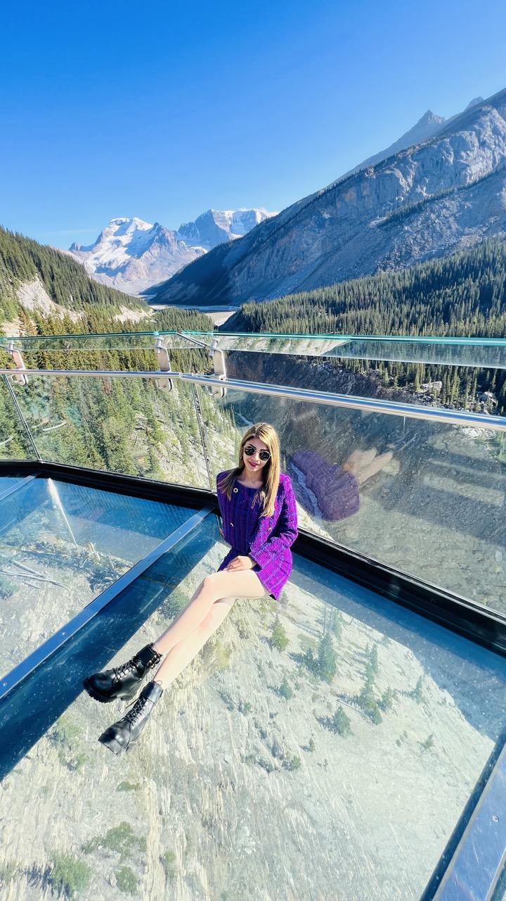 Columbia Skywalk - Day 2 of the 4 days in Banff