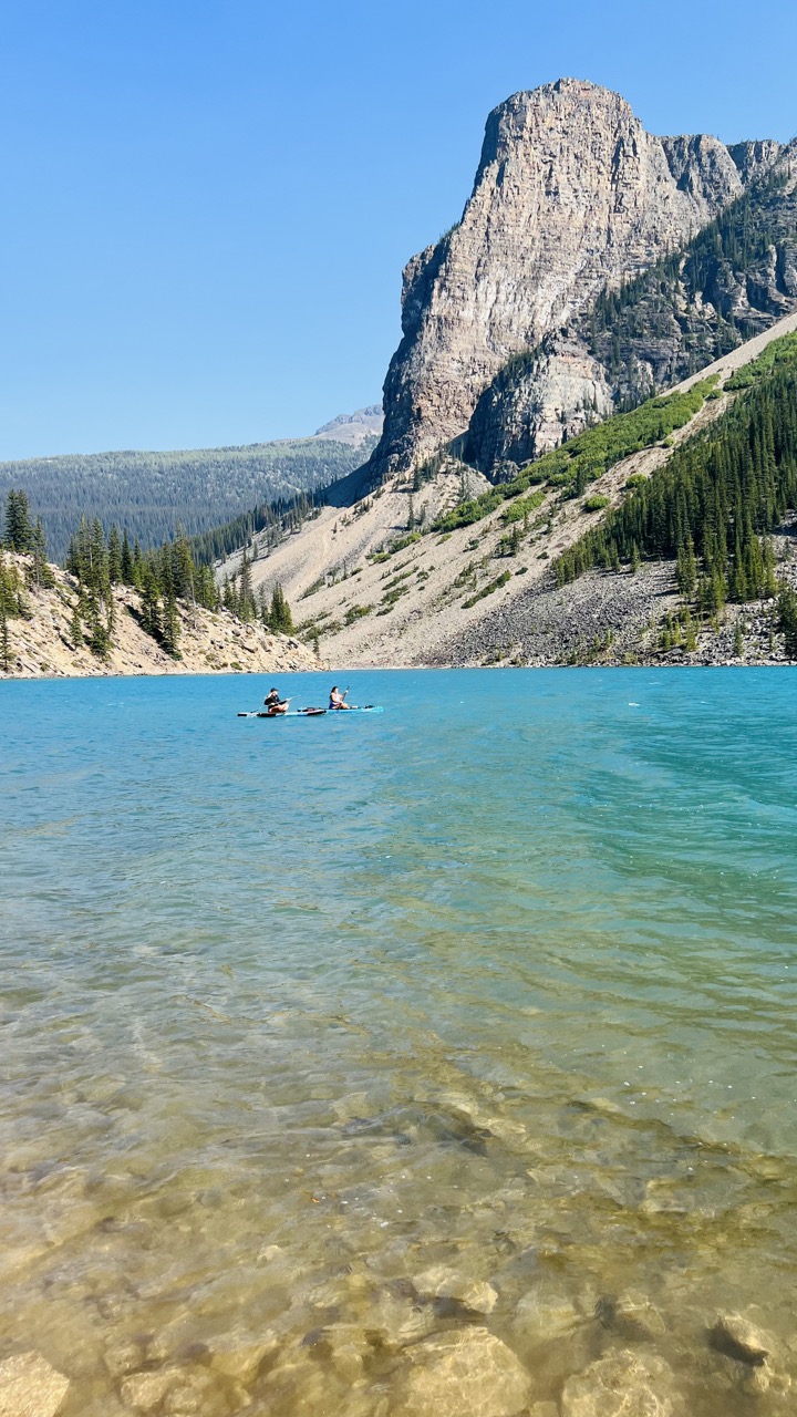 Moraine Lake - Day 3 of the 4 days in Banff